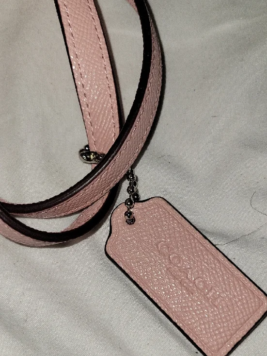 Coach Blush Pink Leather Tote with Double Straps - Picture 5 of 15